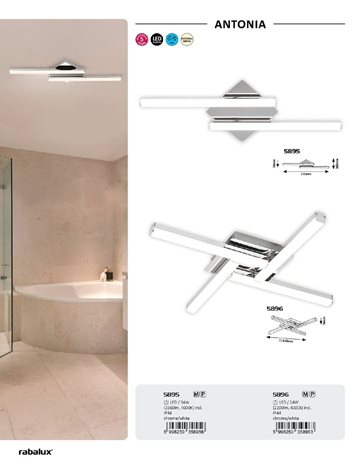 5895 Antonia LED 2x 12W 5