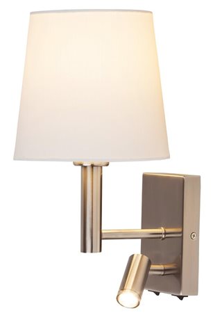 6539 Nástěnné svítidlo Harvey E27/40W + LED/3W 1