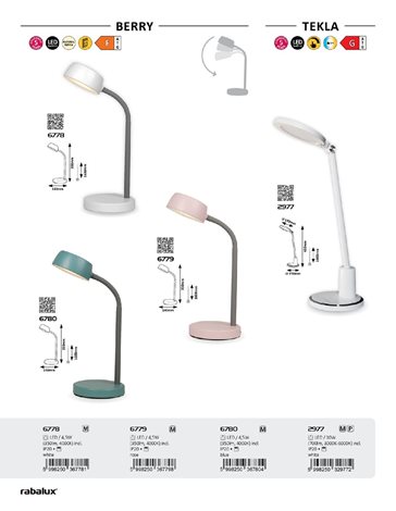 6779 LED Stolní lampa LED/4,5W/230V 5
