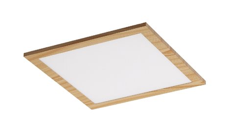 6907 Čtvercové stropní svítidlo Almond 12W 1260lm 295x295mm 2