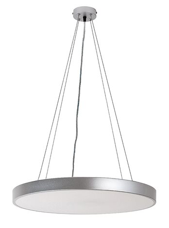 71042 LED Stmívatelný lustr na lanku TESIA LED/60W/230V stříbrná 3000-6000K + dálkové ovládání 2