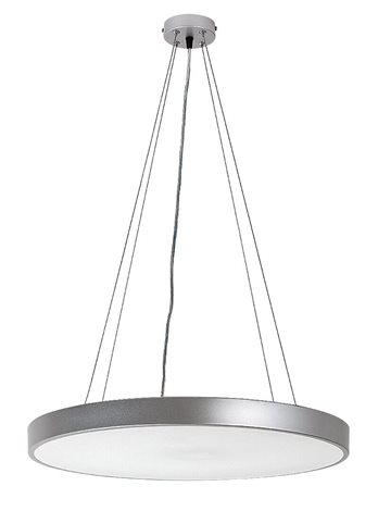 71042 LED Stmívatelný lustr na lanku TESIA LED/60W/230V stříbrná 3000-6000K + dálkové ovládání 1