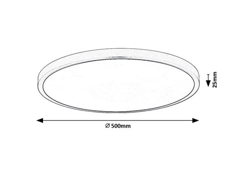 71074 stropní svítidlo v technickém stylu Paulos LED 48W 3000lm IP20 5