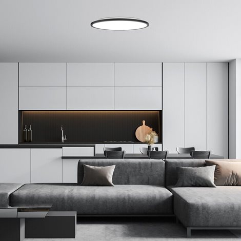 71098 LED Stropní svítidlo GONZALO LED/36W/230V 3000/4000/6000K pr. 50 cm černá 8