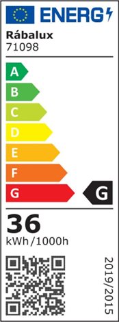 71098 LED Stropní svítidlo GONZALO LED/36W/230V 3000/4000/6000K pr. 50 cm černá 10
