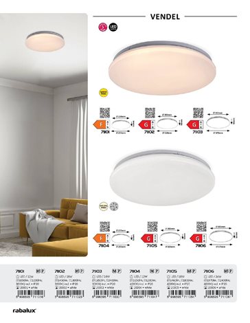 71105 LED Stropní svítidlo LED/18W/230V 4000K 32cm 8