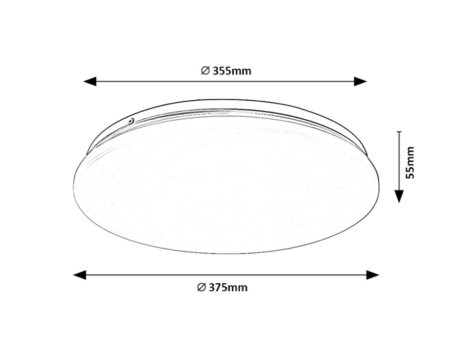 71106 LED Stropní svítidlo LED/24W/230V 4000K 37cm 5