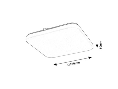 71107 LED Stropní svítidlo VENDEL LED 12W 1000lm 5