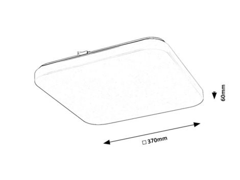 71109 Stropní svítidlo LED VENDEL 24W IP20 1570lm bílé 5
