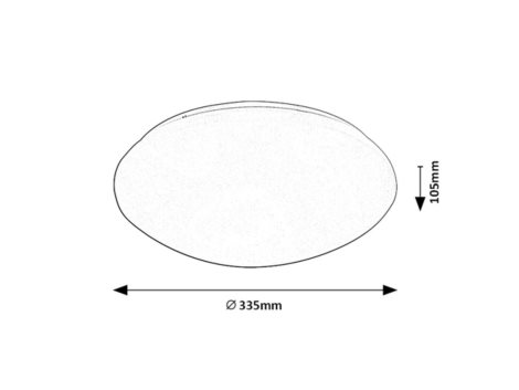 71133 LED Stropní svítidlo LUCAS se senzorem LED/18W/230V IP44 4000K 4