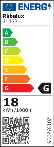 71177 OSCAR2 stropní svítidlo LED/18W/230V 3000K 1350lm pr. 34cm 4