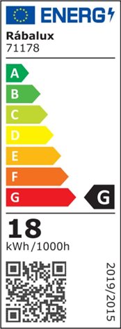 71178 OSCAR2 stropní svítidlo LED/18W/230V 3000K 1170lm 33x33cm 8