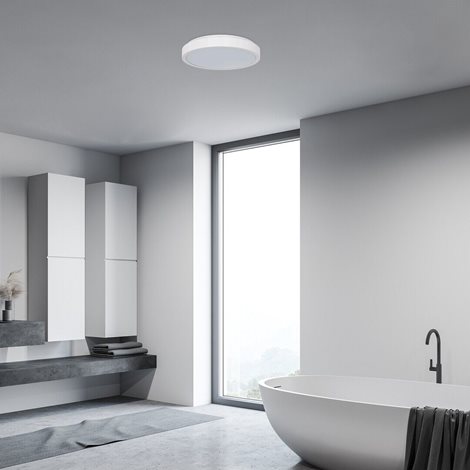 71257 Přisazené svítidlo Samira LED 18W, 1400lm, 4000K, IP44, Ø250mm bílá 6