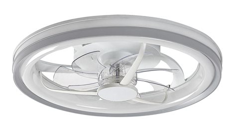 71335 Stropní svítidlo s ventilátorem FANRICIUS D480mm LED 40W/2200lm 3000+4000+6000K stříbrná 1