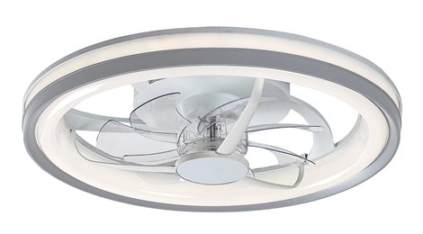 71335 Stropní svítidlo s ventilátorem FANRICIUS D480mm LED 40W/2200lm 3000+4000+6000K stříbrná 2