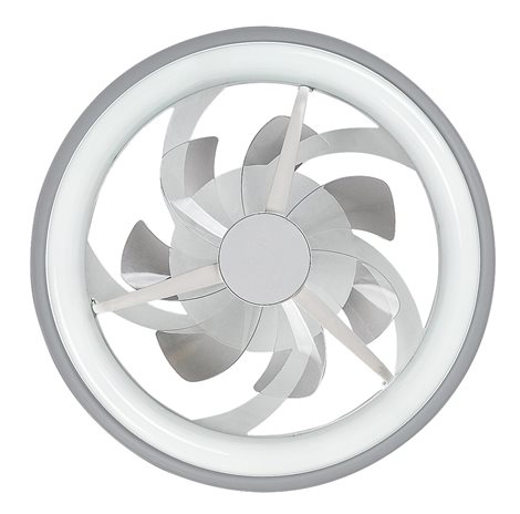 71335 Stropní svítidlo s ventilátorem FANRICIUS D480mm LED 40W/2200lm 3000+4000+6000K stříbrná 3