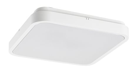 71422 Koupelnové stropní svítidlo ALENZO LED 24W 230V 3000+4000+6000K IP44 29x29 cm bílá 1