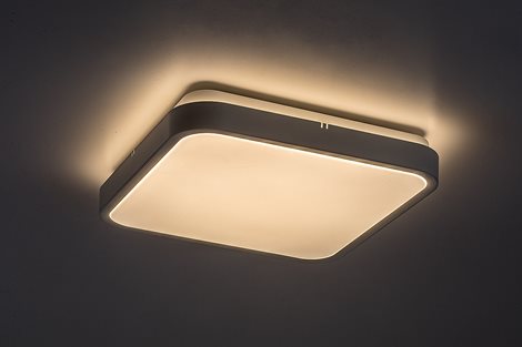 71422 Koupelnové stropní svítidlo ALENZO LED 24W 230V 3000+4000+6000K IP44 29x29 cm bílá 4