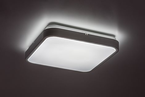 71422 Koupelnové stropní svítidlo ALENZO LED 24W 230V 3000+4000+6000K IP44 29x29 cm bílá 6
