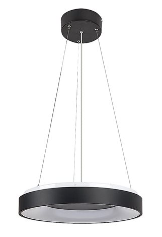 72001 LED Stmívatelný lustr na lanku LED/38W/230V 3000-6500K černá + dálkové ovládání 2