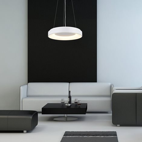 72002 LED Stmívatelný lustr na lanku CEILO LED 38W 9