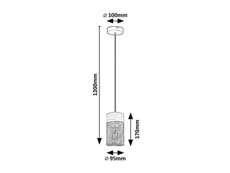 72043 Lustr na lanku CALLUM E27 3x MAX 25W 6