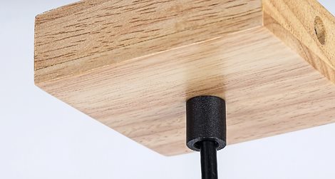 72121 Lustr na lanku TORAS 1xGU10/5W/230V dub 6