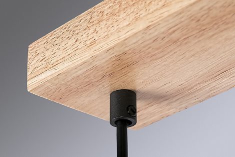 72124 Závěsné svítidlo TORAS se dřevěnou monturou, 4 x GU10, 60cm 5