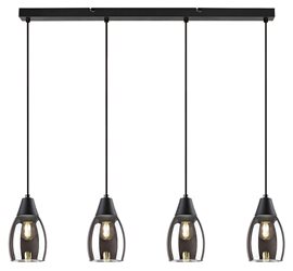 72184 Závěsné svítidlo ILMARI E27 4x MAX 15W