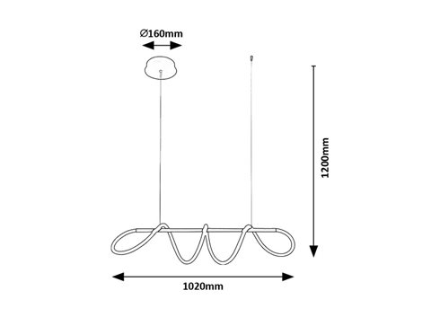 72269 závěsné svítidlo Montema LED 40W 3750lm IP20 7