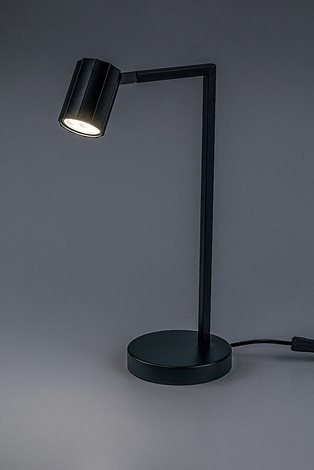 73029 Stolní lampa Karter 1X MAX 5W matná černá 3