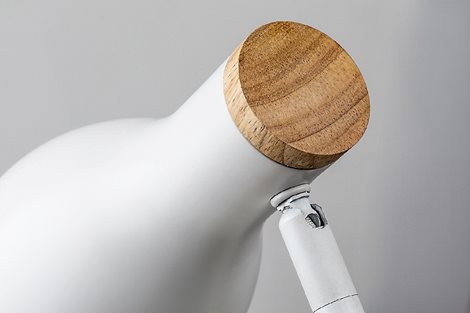 74001 Stmívatelná dotyková stolní lampa s bezdrátovým nabíjením 1xE14/25W/230V kaučukovník 4
