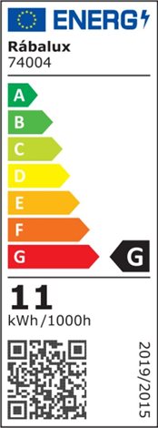 74004 Stojací LED lampa Rader, 11 W, černá 8