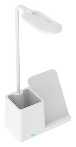 74233 Stmívatelná stolní lampa s bezdrátovým nabíjením CERIE QI LED 4W 5V 3000 4000 6500K IP20 bílá 5