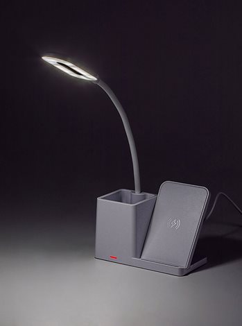 74233 Stmívatelná stolní lampa s bezdrátovým nabíjením CERIE QI LED 4W 5V 3000 4000 6500K IP20 bílá 10