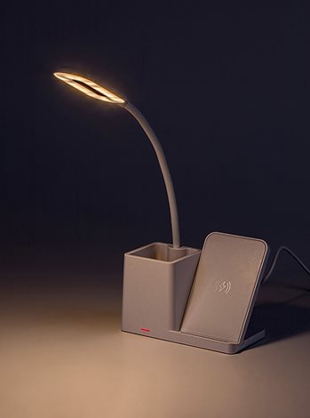 74233 Stmívatelná stolní lampa s bezdrátovým nabíjením CERIE QI LED 4W 5V 3000 4000 6500K IP20 bílá 8