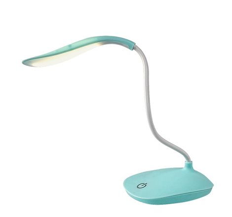 74235 Stmívatelná flexibilní stolní lampa BEDI LED 2W 5V IP20 modrá 3