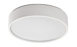 75012 Stropní svítidlo se senzorem LARCIA LED D285mm 19W 1070lm 4000K IP44 bílá