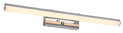 75016 Nástěnné svítidlo nad zrcadlo TURGON LED š490mm 13W 1190lm 3000+4000+6000K IP44 chrom, bílá 2