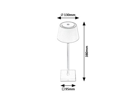 76010 LED Stolní lampa Taena 4W 200lm IP44 8