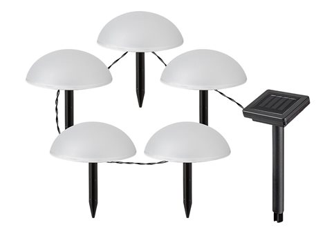 77008 LED Solární svítidlo 5xLED/0,2W/1,2V IP44 1