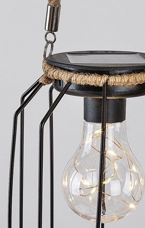 77046 Solární dekorativní svítidlo SLUIS se soumrakovým senzorem LED 0,2W/3lm 3000K IP44 4
