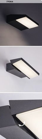 77064 Senica svítidlo černá LED 13W IP65 8