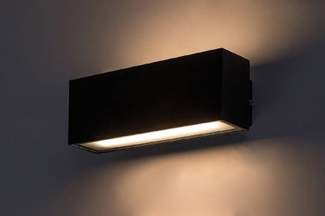 77075 LED Venkovní nástěnné svítidlo LED/10W/230V IP54 černá 3