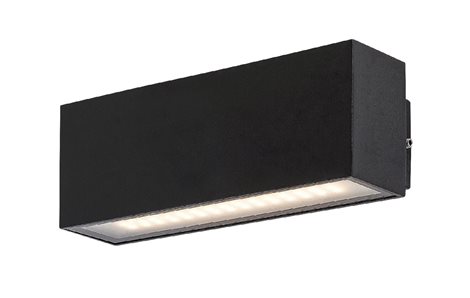 77075 LED Venkovní nástěnné svítidlo LED/10W/230V IP54 černá 1
