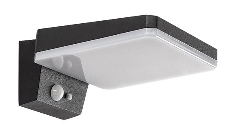 77078 Lasset  venkovní svítidlo solární LED 4,4W, 200lm, 4000K, IP54, senzor, černá 2