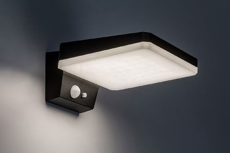 77078 Lasset  venkovní svítidlo solární LED 4,4W, 200lm, 4000K, IP54, senzor, černá 3