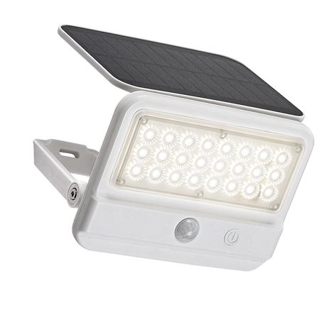 77090 Flaxton venkovní svítidlo solární LED 7W, 700lm, 4000K, IP54, senzor, bílá 1