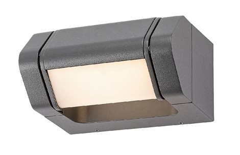 77103 Medna venkovní nástěnné svítidlo 1x8 W antracitová 3