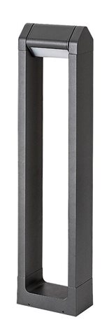 77104 Medna venkovní stojací lampa 1x8 W černá 3